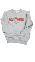 Grey Mustangs Crewneck