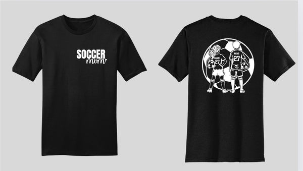 Custom Soccer Tee boy and Girl