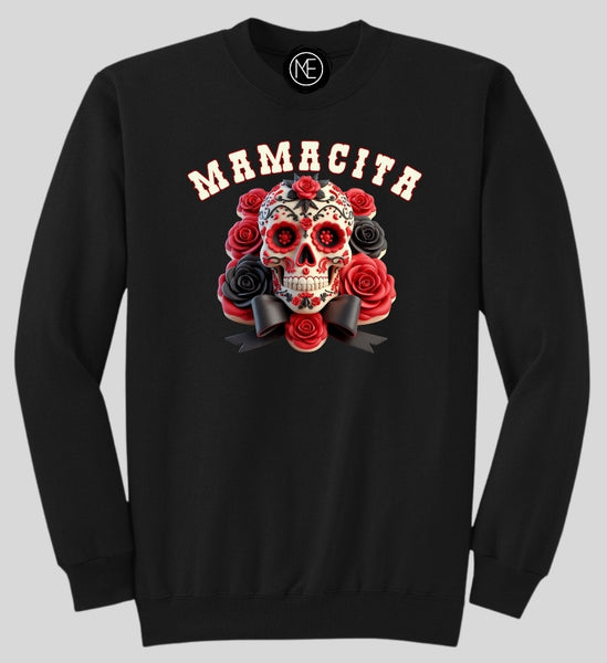 Mamacita Skull Tee/Crewneck