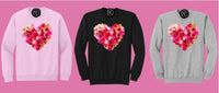 Pink Heart Crewneck