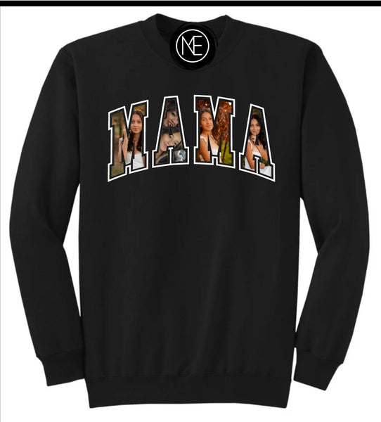 Custom MAMA tee/crewneck