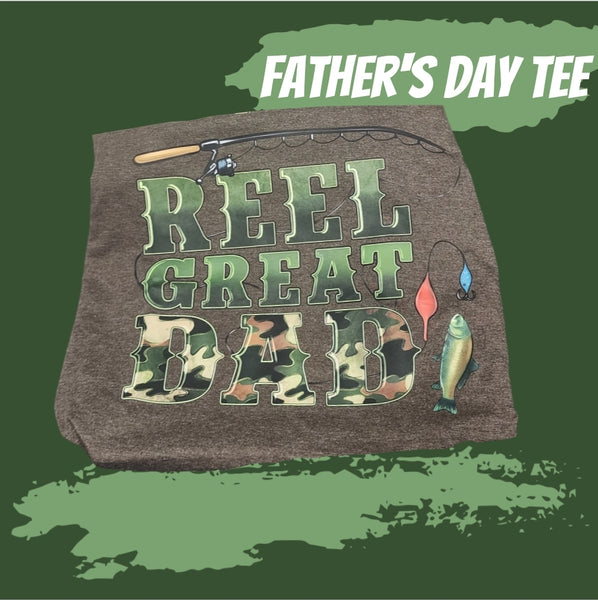Reel Great Dad Tee