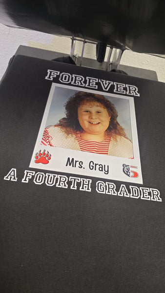 Forever a Fourth Grader Tee