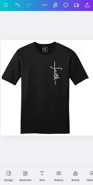 FAITH Cross Tee