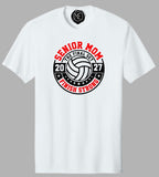 Senior Mom Volleyball tee/crewneck/hoodie