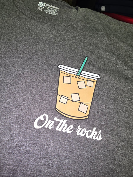 On The Rocks Coffee Tee