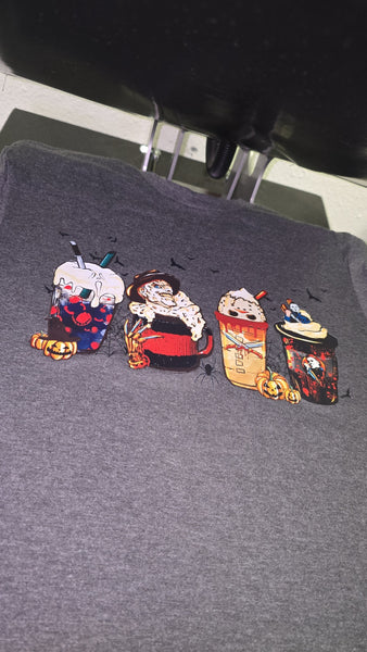 Creepy Coffee tee