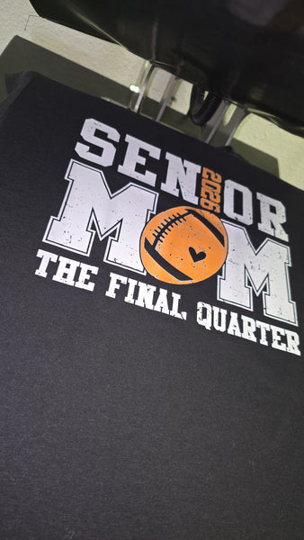 Football Senior 2026 Mom tee/crewneck/hoodie