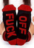 Funny FU Couple Socks