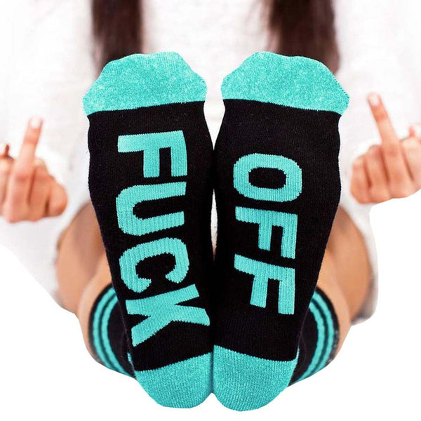 Funny FU Couple Socks