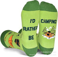 Outdoor camping fishing mountain climbing skiing sports socks