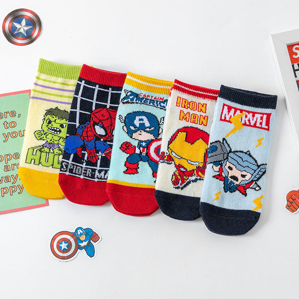 Marvel Heroes Kids Socks