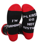 DO NOT DISTURB I'M GAMING Funny Socks